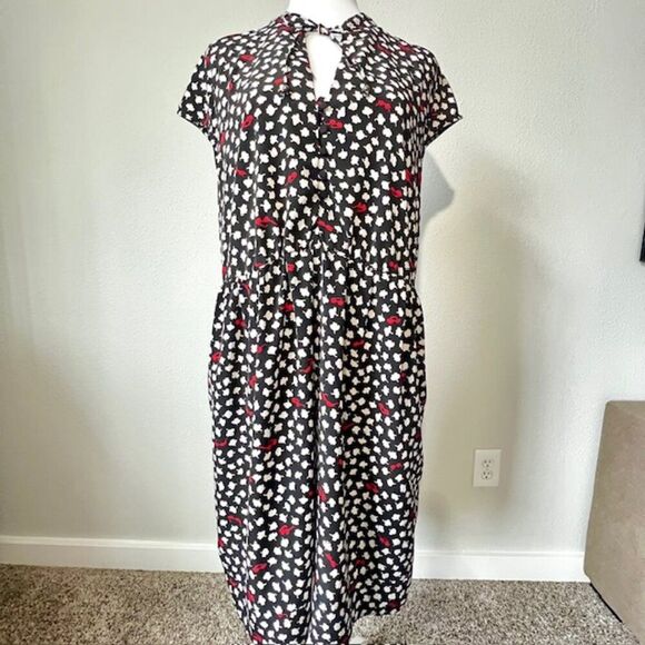 Maeve Anthropolgy dress whimsical flowy girly Indie Boho colorful office dress - Picture 1 of 6